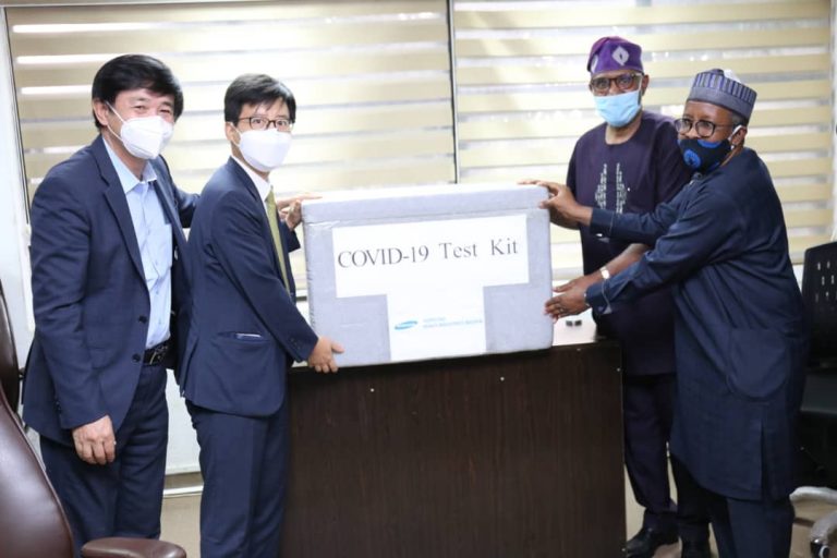 COVID-19:  Samsung’s Heavy Donates 5,000 Testing Kits To Nigeria