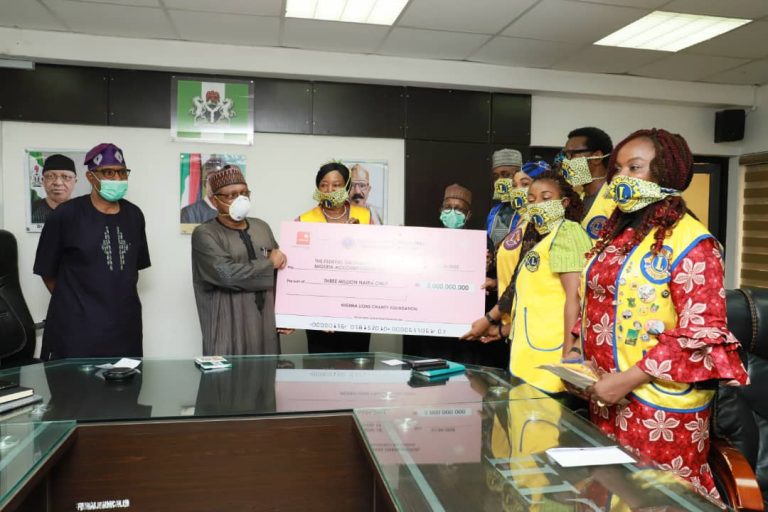 Covid-19: Lions Club International Identifies with FG , Donated  Three Million Naira