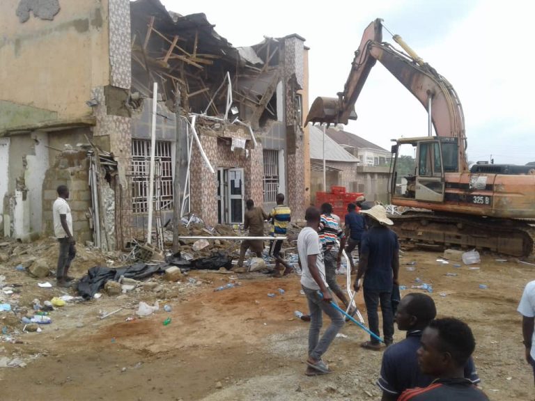 Dawaki: FCTA Demolishes Mega Store Over Failed Structural Test