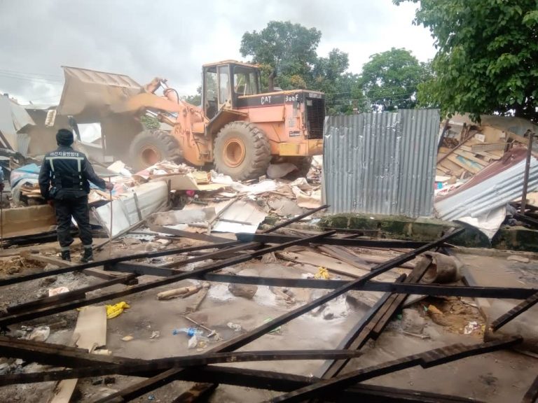 FCTA Demolishes More Than 1000 Makeshift Houses In Ruga, Abuja