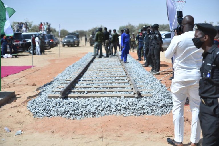 President Buhari Flags Off $1.96billion Kano-Maradi Rail Line Project