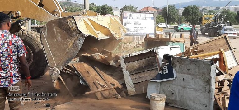 Insecurity : FCTA Destroys Taxi Park Turned Drug Colony, Vows To Hit All Flash Points