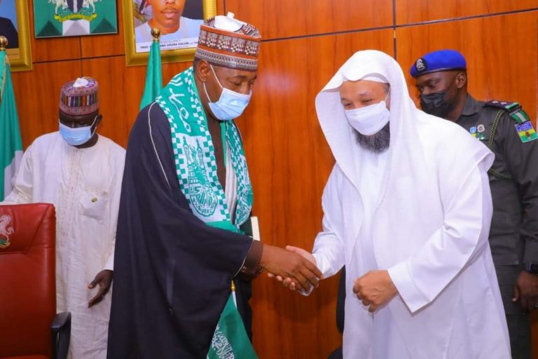 Holy Ka’aba’s Imam Visits Zulum, Says We Monitor Your Achievements From A Far