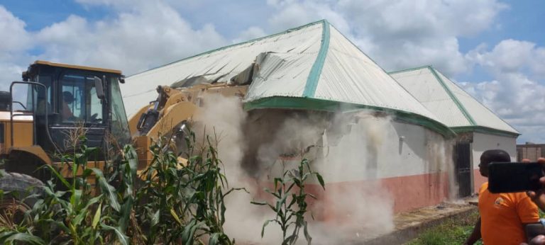Again, Tears Flow As FCTA Demolishes Illegal Structures In Sabo Iddo