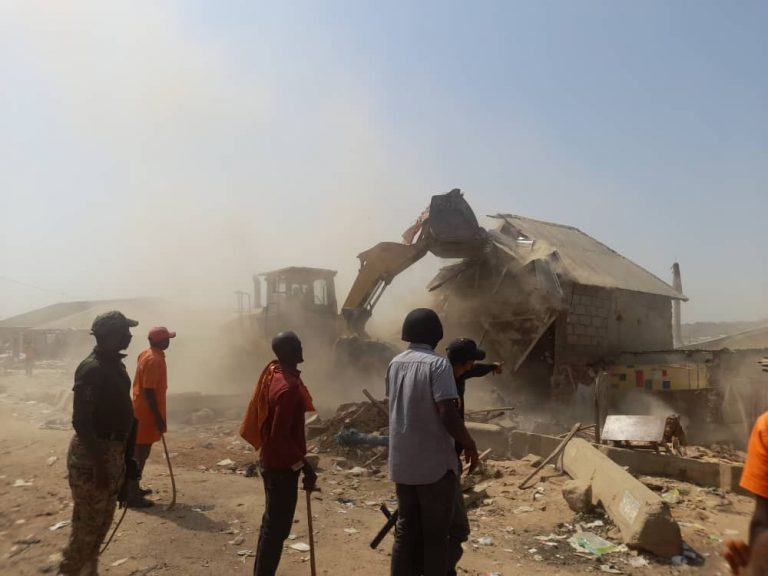 FCTA Goes Tough On Hoodlums At Mpape Crush Rock