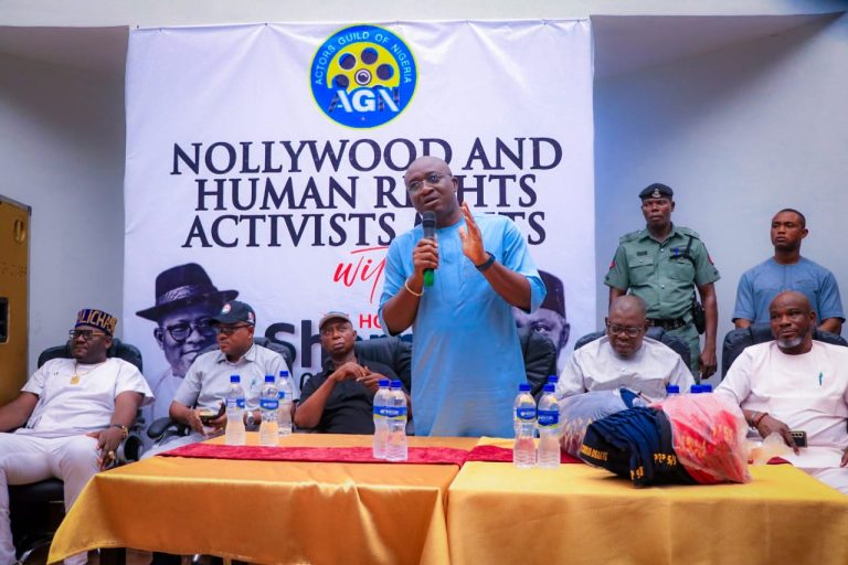 Delta Guber: Nollywood drums up support for Oborevwori, PDP candidate