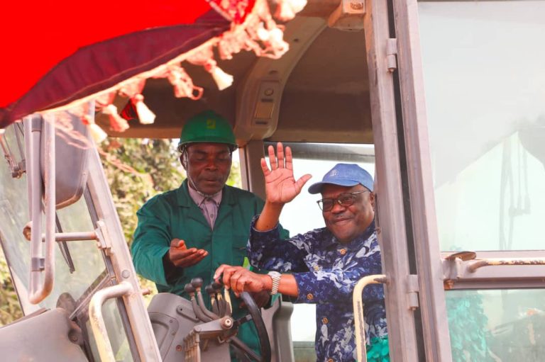 Wike Launches Emergency Construction of Paikon Kore – Ibwa Road for Rural Development