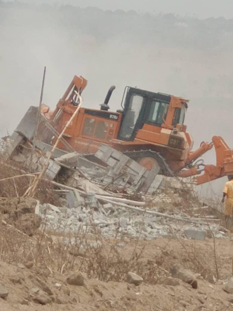 FCTA Demolishes Illegal Structures in Gosa District, Collaborates with Law Enforcement