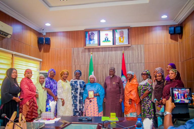 Badaru Receives NAWOJ Officials As they Commend Government Efforts On Security