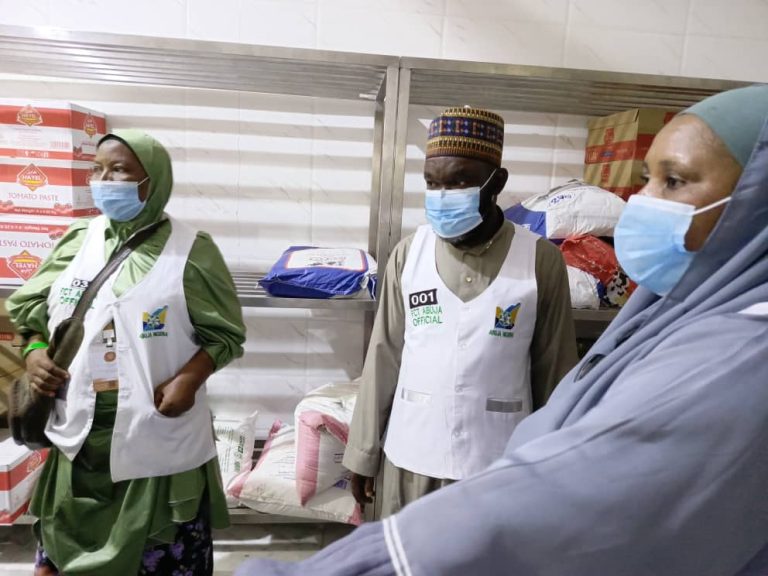 FCT Officials Inspect Food Vendors’ Kitchen, Ensure Quality Meals for Pilgrims