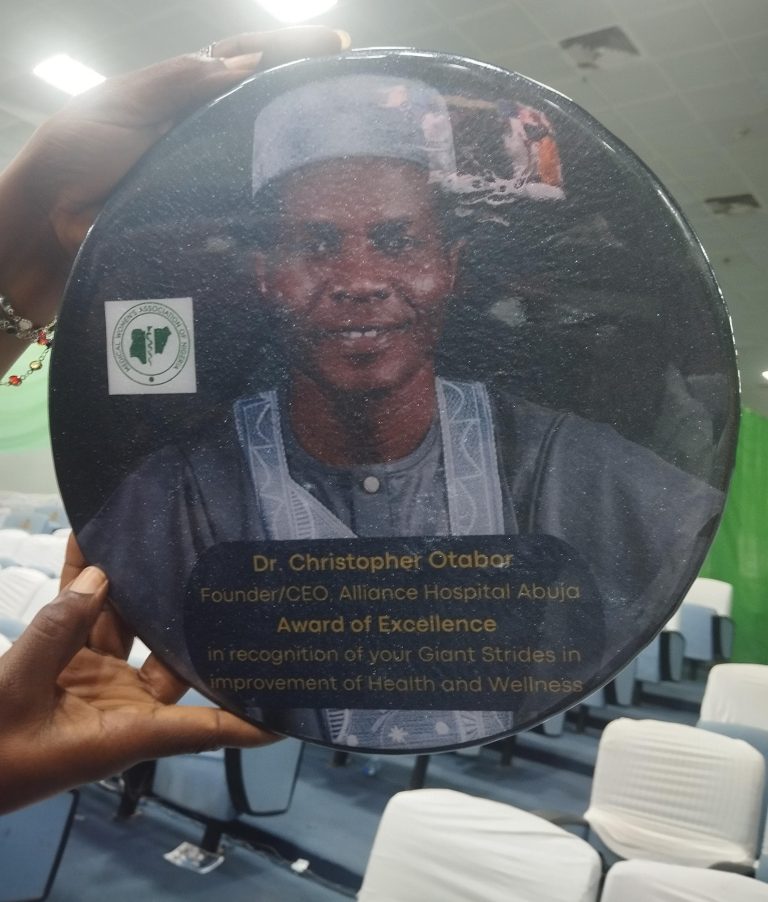 Dr. Otabor Receives Fourth Award in a Week for Outstanding Contributions to Healthcare