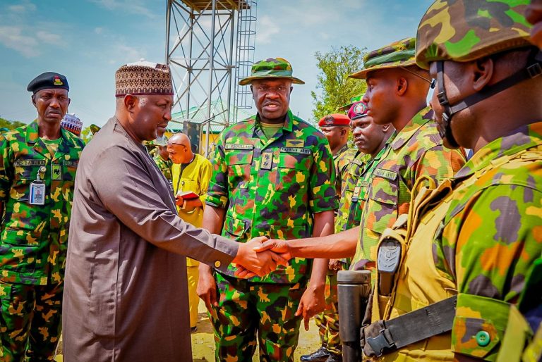 Badaru Commends Troops Effort Against Insecurity As He Visits Military Formations In Kaduna