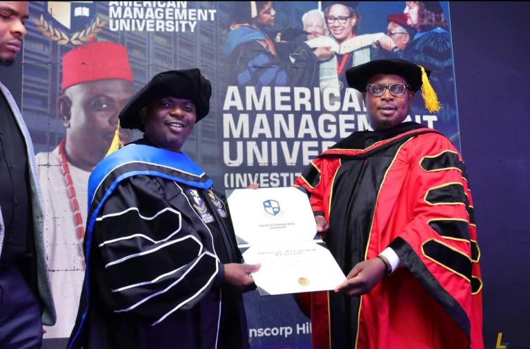 PDP Chieftain, Ambassador Ojong Agbor, Honored with Doctorate for Leadership , Community Development