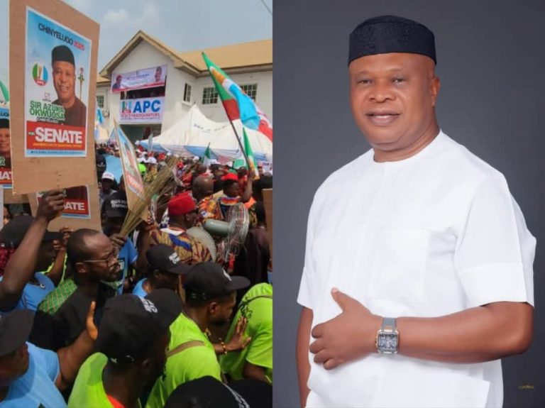Anambra South Senate Race: “Why Change a Winning Team?” – Okwuosa Supporters Rally Behind Him