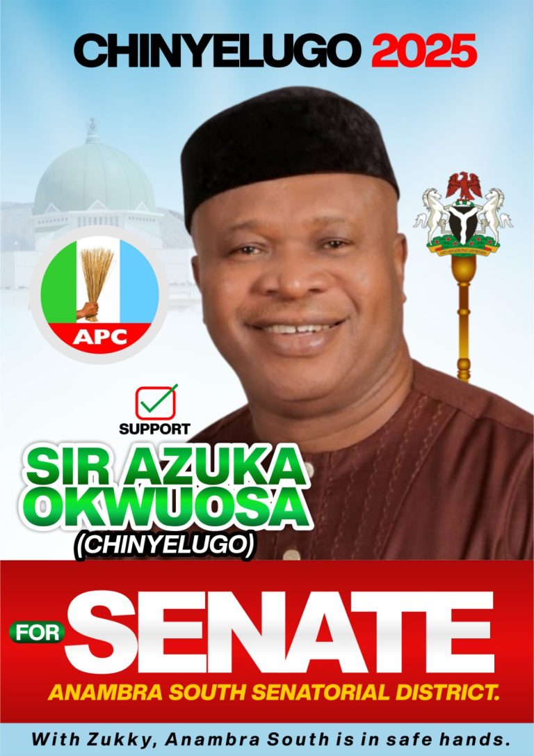 Transparency Is Our Watchword For The Senate; Sir Azuka Okwuosa Is Our Choice Says Ndị Anambra South