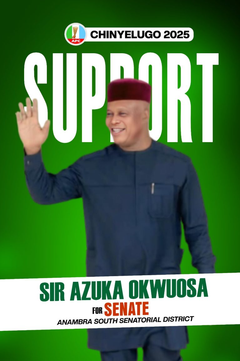 Maintaining A Laudable Senatorial Legacy In Anambra South Requires Objectivity: Sir Azuka Okwuosa Is The Best Qualified