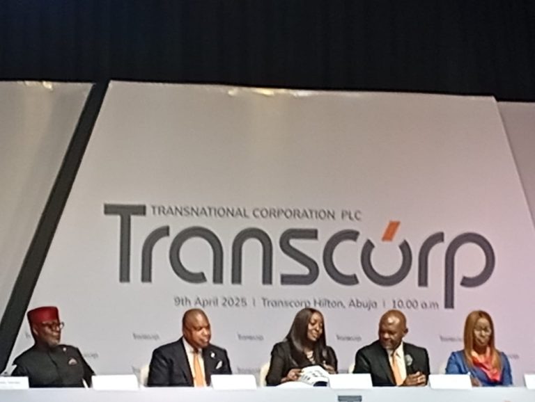 Transcorp Group Declares N1.00 Dividend Per Share, Celebrates N408bn Gross Earnings