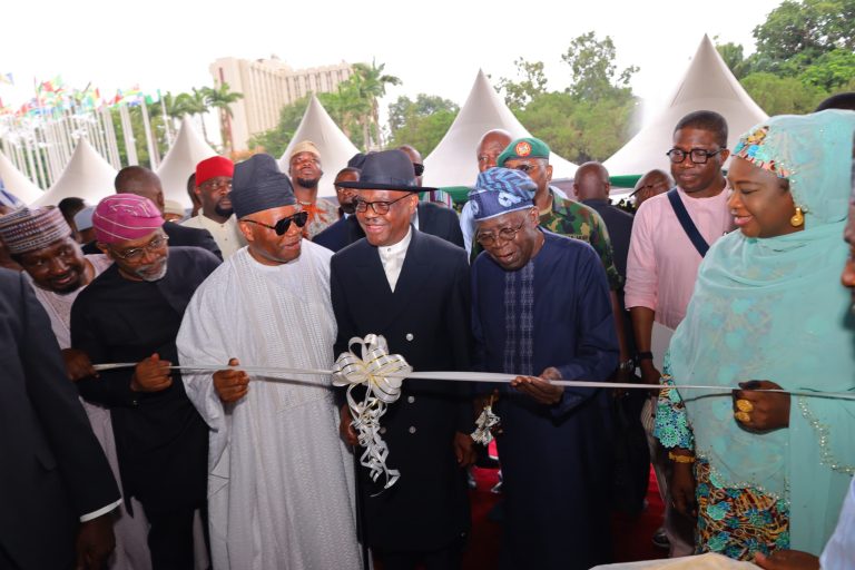 “Ignore the Bystanders, Tinubu      ***Commissions Abuja ICC, Declares End to Free Use
