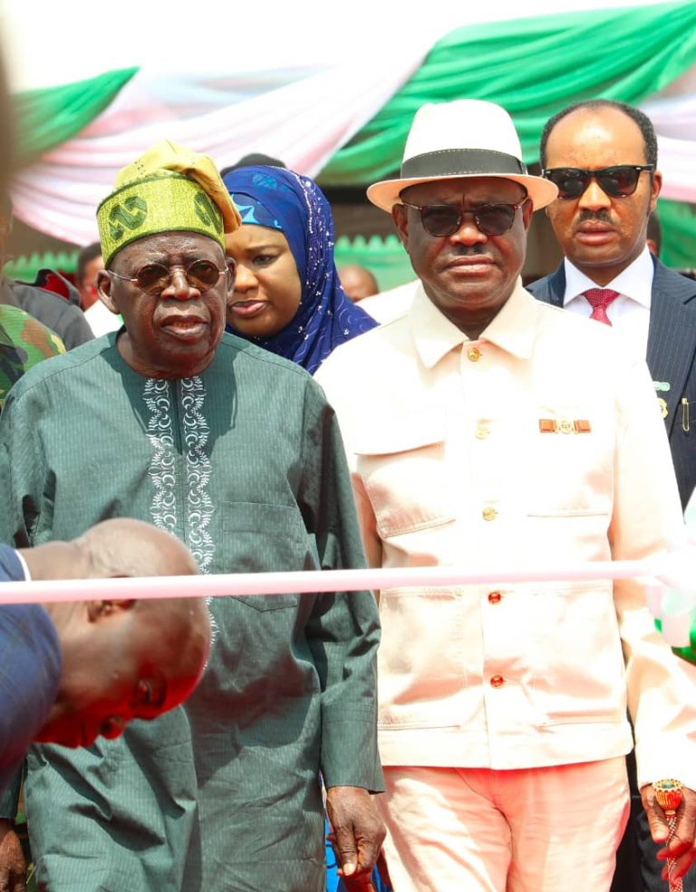 Tinubu’s Good Work Has Killed the Coalition – Wike Declares at Road Commissioning