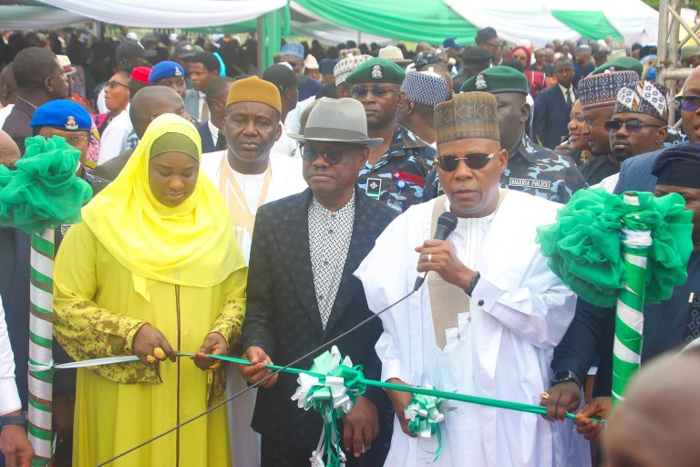 ‘One of the Most Colourful Politicians’: Tinubu Hails Wike as Gwagwalada Road Opens