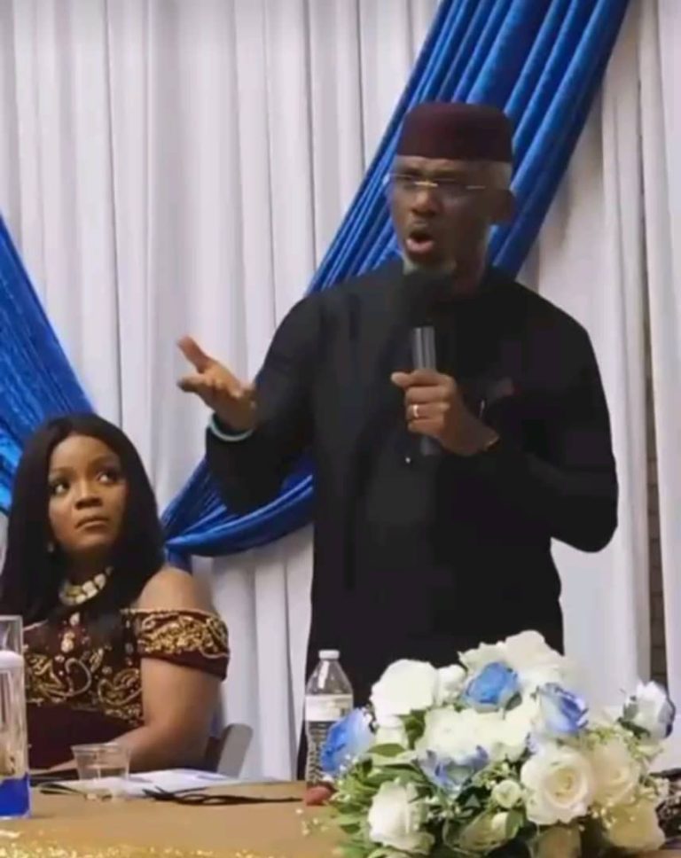 PHOTO NEWS: The Former Chief Of Staff To The Immediate Past Governor Of Imo State, Ugwumba Uche Nwosu And The Minister Of State For Foreign Affairs, Ambassador Bianca Ojukwu   At The Mbaise USA Convention In Minnesota, USA At The Weekend