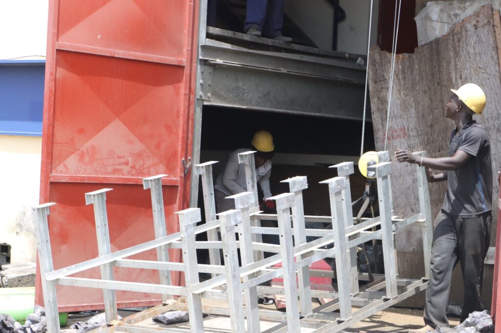 TCN rehabilitation works at the Amuwo 132/33kV Transmission Substation progressing -1