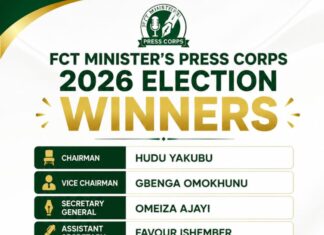 Yakubu Wins Second Term as FCT Press Corps Chairman